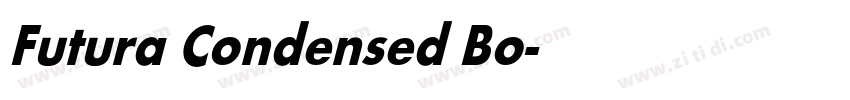 Futura Condensed Bo字体转换 Futura Condensed Bo字体转换